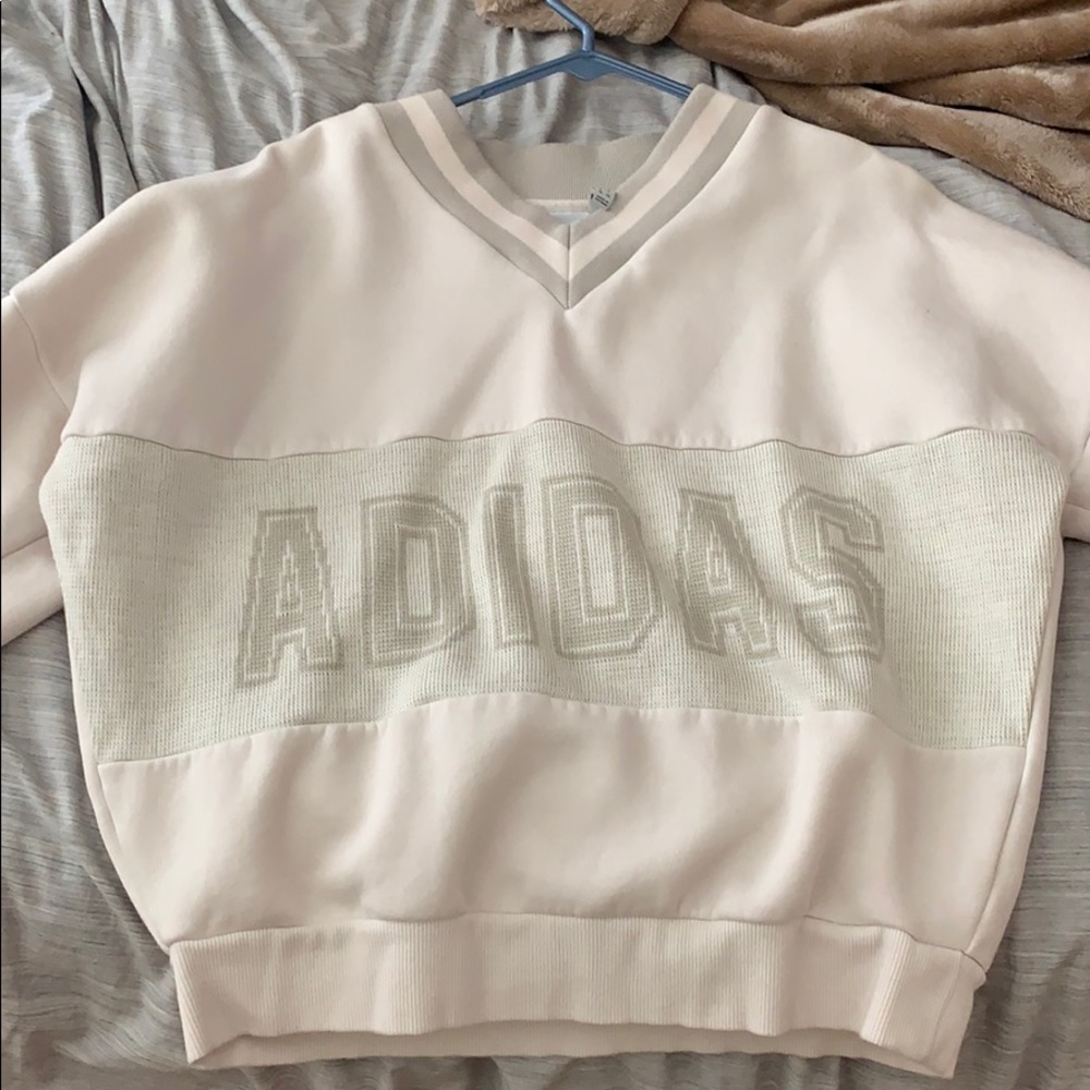 Adidas varsity sweater size S